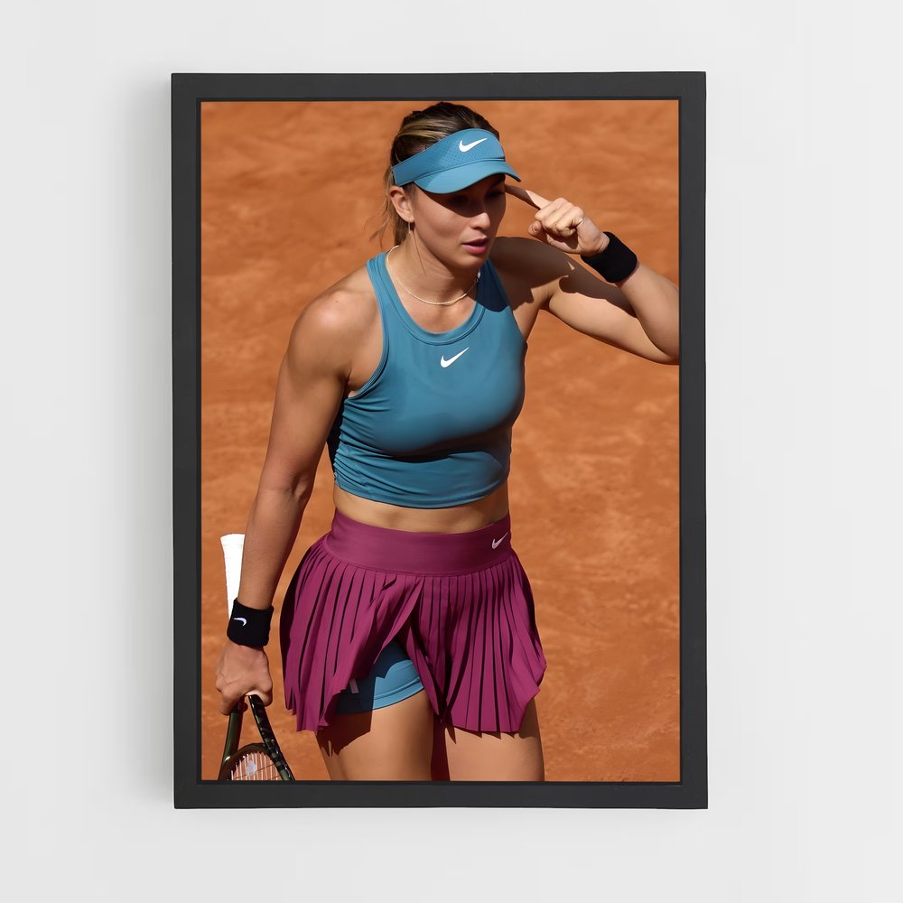 Poster Paula badosa – affiche Tennis (vue 2)